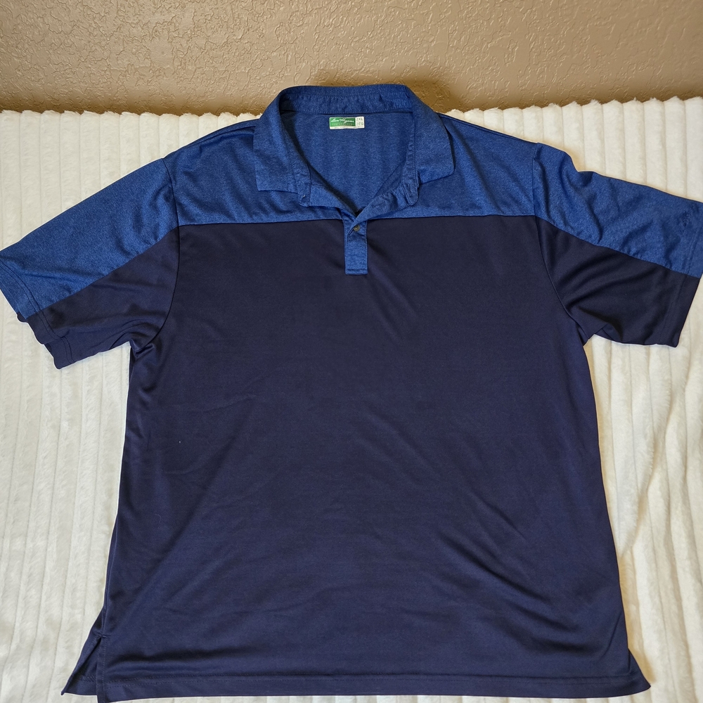 Hogan Dual-Tone Blue Polo Shirt